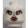 LEGO White Space Police 3 Alien - Skull Twin Head (Safety Stud) (3626 / 87036)