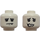 LEGO Weiß Spinne Suit Boy Minifigure Kopf (Einbau-Vollbolzen) (3626 / 37780)