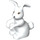 LEGO White Standing Rabbit (33207 / 83531)