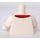 LEGO White Stay Puft Bibendum Chamallow Minifig Torso (973 / 76382)