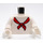 LEGO White Stay Puft Bibendum Chamallow Minifig Torso (973 / 76382)