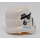 LEGO White Storm Trooper Helmet with Dark Azure Vents (18289 / 30408)