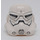 LEGO Blanco Stormtrooper Casco con Jek-14 Marcas (18066 / 30408)