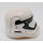 LEGO Weiß Stormtrooper Helm mit abgerundetem Mund (23911)