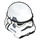 LEGO Weiß Stormtrooper Helm mit Sand Blau Panels (18264 / 30408)