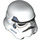 LEGO Wit Stormtrooper Helm met Sand Blauw Panels (18264 / 30408)