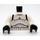LEGO Wit Stormtrooper met Printed Poten en Dark Azure Helm Vents (75053) Minifig Torso (973 / 76382)