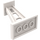 LEGO Weiß Support 2 x 4 x 5 Stanchion Inclined mit dicken Stützen (4476)