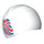LEGO White Swimming Cap with Team GB Logo (12558 / 99241)