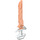 LEGO blanc Épée avec Transparent Neon Orange Lame (65272)