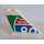 LEGO blanc Queue 4 x 1 x 3 avec Interstate Sign  sur Droite et &#039;2 1/4&#039; sur La gauche Autocollant (2340)