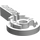 LEGO blanc Technic Faisceau 3 avec Male Click Rotation Joint (44224)