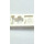 LEGO White Technic Beam 4 x 0.5 Beam with Click Rotation Hinge Half (41679)