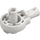 LEGO White Technic Click Rotation Bushing with Two Pins (47455)