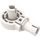 LEGO White Technic Click Rotation Bushing with Two Pins (47455)