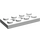 LEGO blanc Technic assiette 2 x 4 avec des trous (3709)