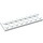 LEGO White Technic Plate 2 x 8 with Holes (3738)