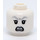 LEGO White The Grey Lady Minifigure Head (Recessed Solid Stud) (3626 / 101496)