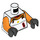 LEGO White Tiger Costume Boy Minifig Torso (973 / 76382)