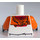 LEGO blanc tigre Costume Boy Minifig Torse (973 / 76382)