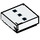 LEGO blanc Tuile 1 x 1 avec 3 Petit Noir Squares dans Line avec rainure (3070 / 21070)