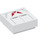 LEGO Blanco Plana 1 x 1 con First Order Mochila cohete Controls con ranura (3070 / 64193)