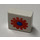 LEGO White Tile 1 x 1 with Flower with Groove (3070)