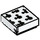 LEGO blanc Tuile 1 x 1 avec Mickey Mouse Heads avec rainure (3070 / 83087)