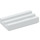 LEGO White Tile 1 x 2 Grille (with Bottom Groove) (2412 / 30244)