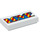 LEGO Wit Tegel 1 x 2 met &quot;LOVE&quot; met groef (3069 / 29612)