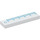 LEGO White Tile 1 x 4 with Ruler Marks (2431 / 106004)