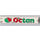 LEGO blanc Tuile 1 x 6 avec Scratched to blank Metal Octan logo (6636)