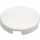 LEGO White Tile 2 x 2 Round with Bottom Stud Holder (14769)