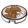 LEGO White Tile 2 x 2 Round with Chicken Legs and Wings on Plate with Bottom Stud Holder (14769 / 49911)