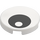 LEGO Wit Tegel 2 x 2 Rond met Oog met noppenhouder aan de onderzijde (16424 / 113422)