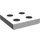 LEGO White Tile 2 x 2 with 4 Black Dots (Dice) with Groove (3068 / 84575)