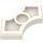 LEGO blanc Tuile 2 x 2 avec Cutouts (3396)