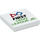 LEGO White Tile 2 x 2 with First Lego League Jr. with Groove (3068 / 28676)