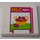 LEGO Wit Tegel 2 x 2 met &quot;HLC&quot;, Bowl met Cherries Sticker met groef (3068)