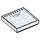 LEGO blanc Tuile 2 x 2 avec Notepad avec &#039;To ERASE!&#039; avec rainure (3068 / 30698)