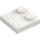 LEGO White Tile 2 x 2 with Studs on Edge (33909)