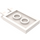 LEGO Weiß Fliese 2 x 3 mit Horizontal Clips (Dick geöffnete O-Clips) (30350 / 65886)