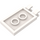 LEGO Blanco Plana 2 x 3 con Horizontal Clips (Clips &#039;U&#039;) (30350)