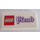 LEGO White Tile 2 x 4 with Friends Logo (13734 / 87079)