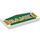 LEGO Wit Tegel 2 x 4 met Gold en Groen Bank Sign (66544 / 87079)