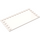 LEGO Weiß Fliese 6 x 12 mit Bolzen auf 3 Edges (6178)