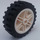 LEGO White Tire Ø 43.2 x 14 with Rim, Narrow Ø30 x 14 with Axle Hole