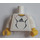 LEGO Blanc Torse avec Adidas logo et #5 sur le dos (973)