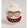 LEGO Weiß Tropical Joker Minifigure Kopf (Einbau-Vollbolzen) (3626 / 36120)