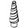 LEGO Wit Unicorn Hoorn met Spiral (34078 / 89522)